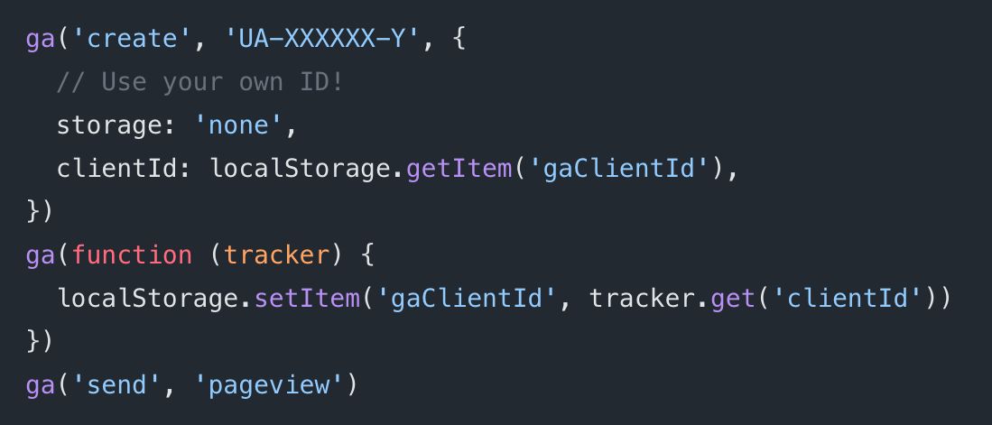 Privacy and Google Analytics